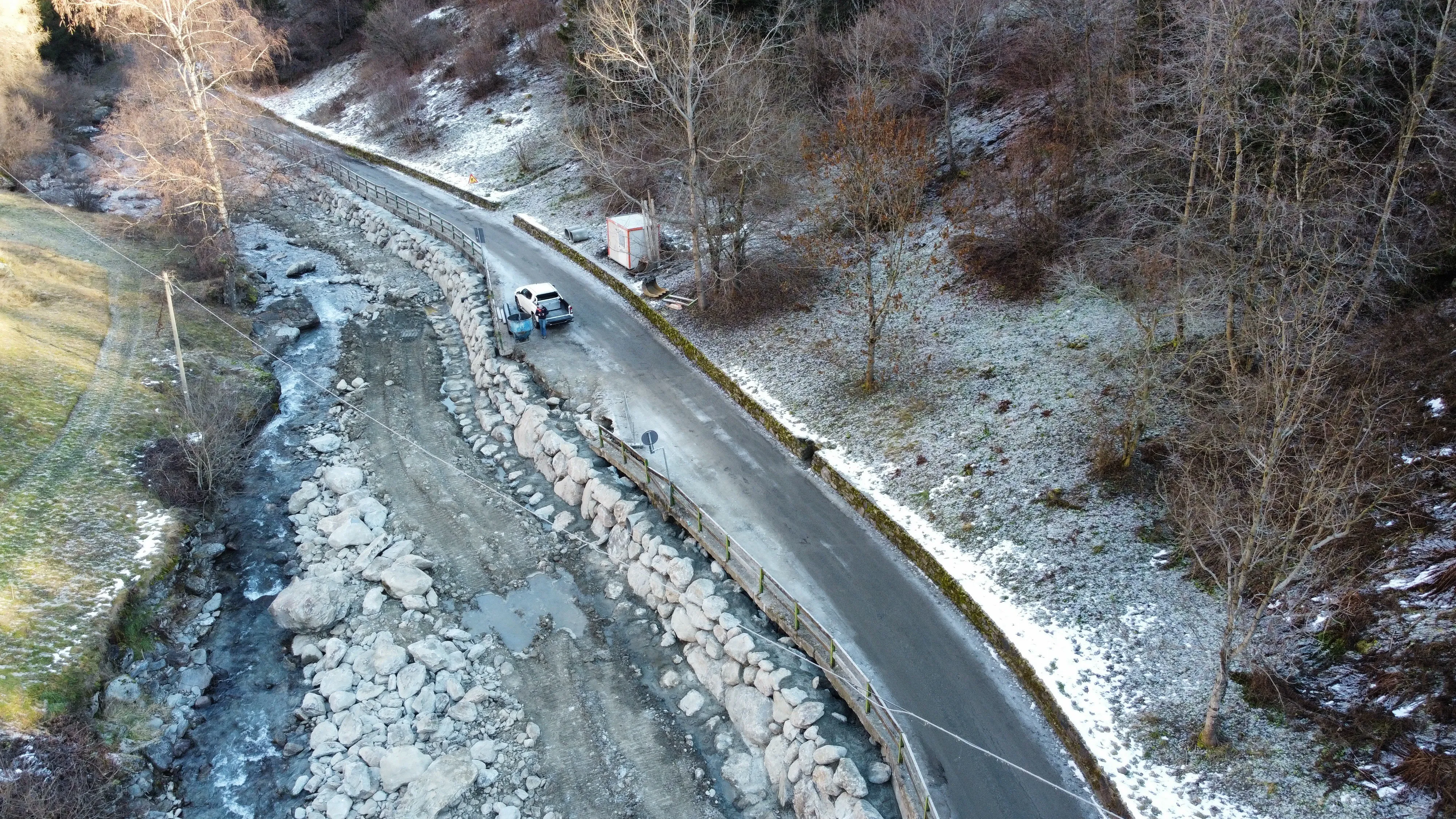 Sistemazione alveo e strada Valli di Sant'Antonio - Foto 2
